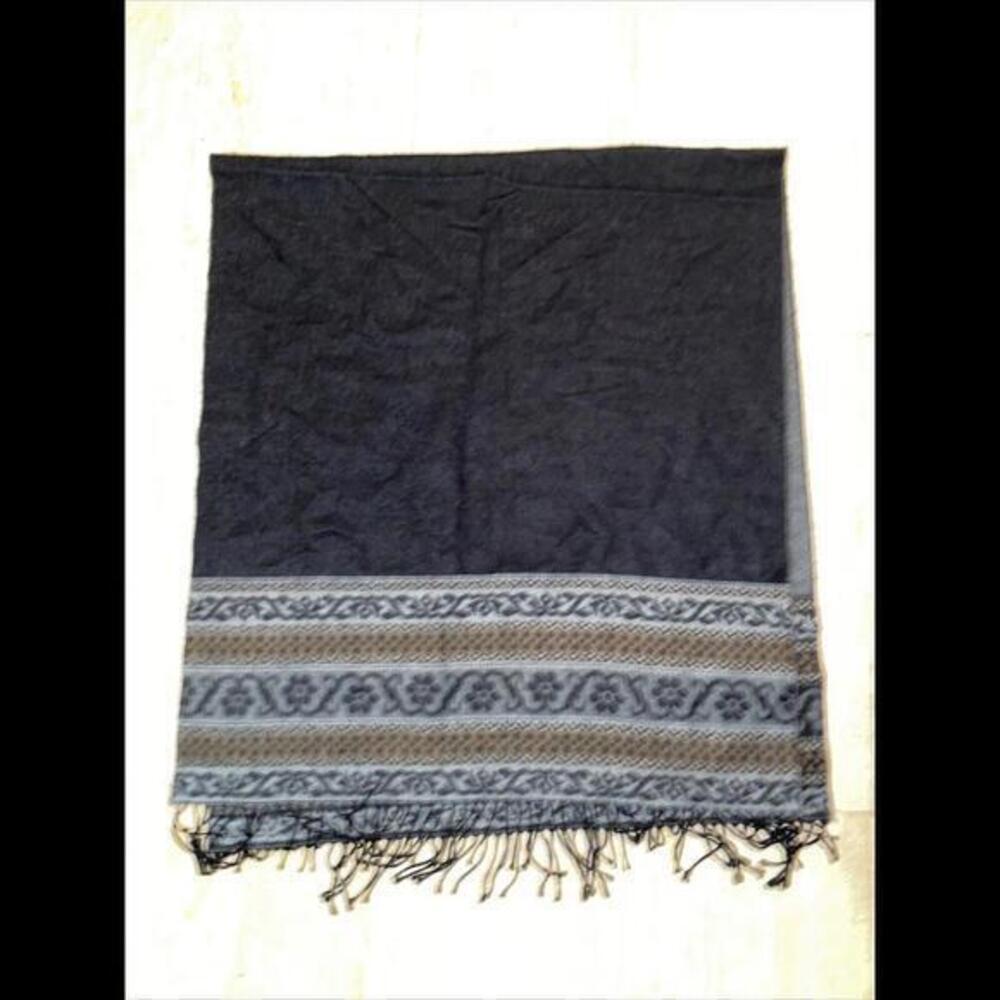 Primo Filo Italia Oversized Fringed Soft Shawl/Scarf Acrylic 70”x31”
